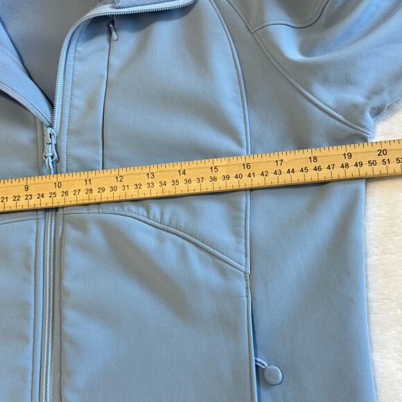 Black Diamond Blue Softshell Jacket Women's Small Fleece Lined Outdoor Hiking - Picture 15 of 16